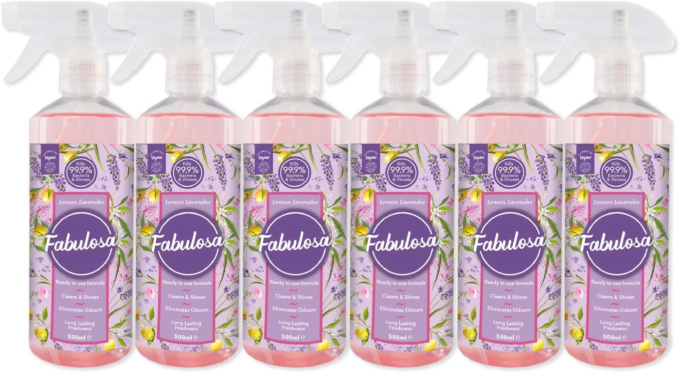 Fabulosa Antibacterial Disinfectant Spray, All Purpose Multi Surface