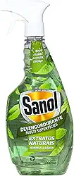 Desengordurante Extratos Naturais Hortelã & Sálvia, Sanol, 500 ml, Verde