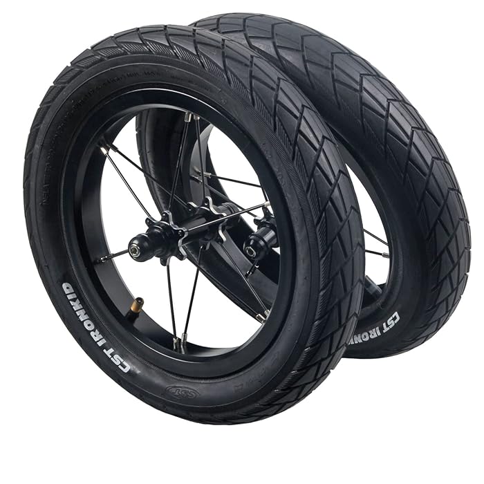 Buy Pair for Strider 12 inches Balance Bike Upgrade Racing Replacement Wheel Set, Aluminum Alloy