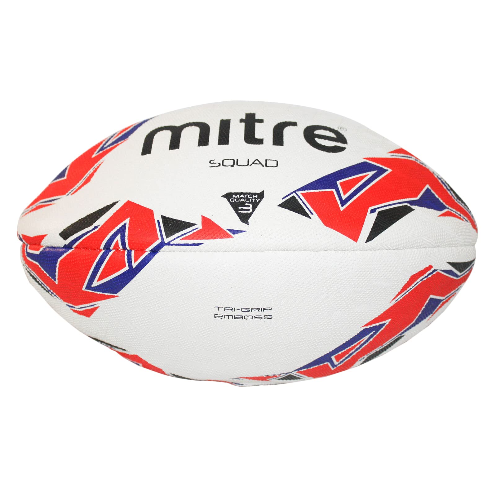 Mitre - Pallone da rugby, fodera extra resistente, peso intero, molto popolare