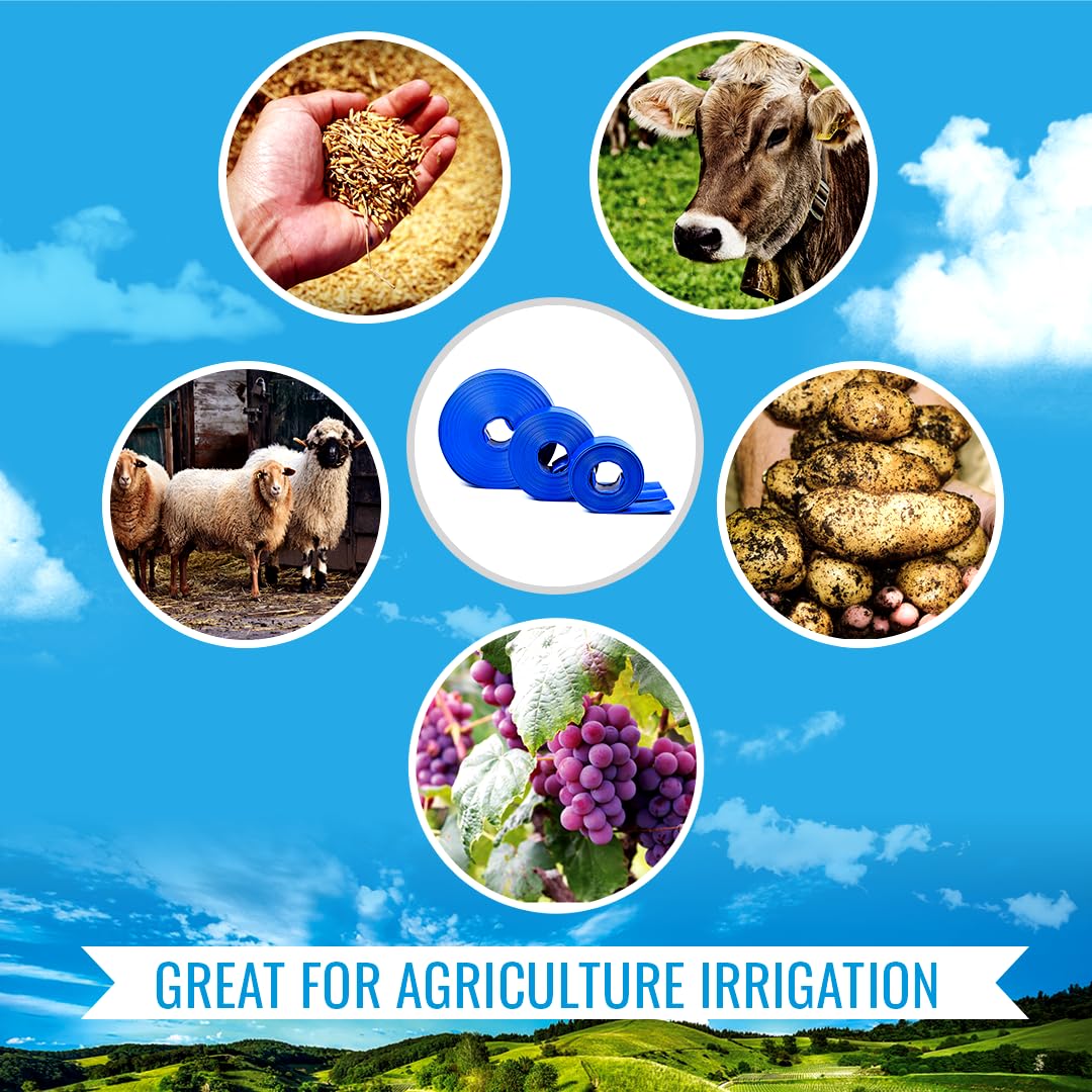 Trident Marine 321-1124 EPDM Rubber Ocean-Flex Multi-Purpose Hose with Wire, 50 psi Maximum Pressure, 12.5' Length x 1 1/2