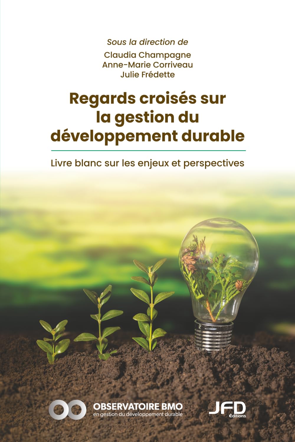 Regards croisés sur la gestion du développement durable: Livre blanc sur les enjeux et perspectives