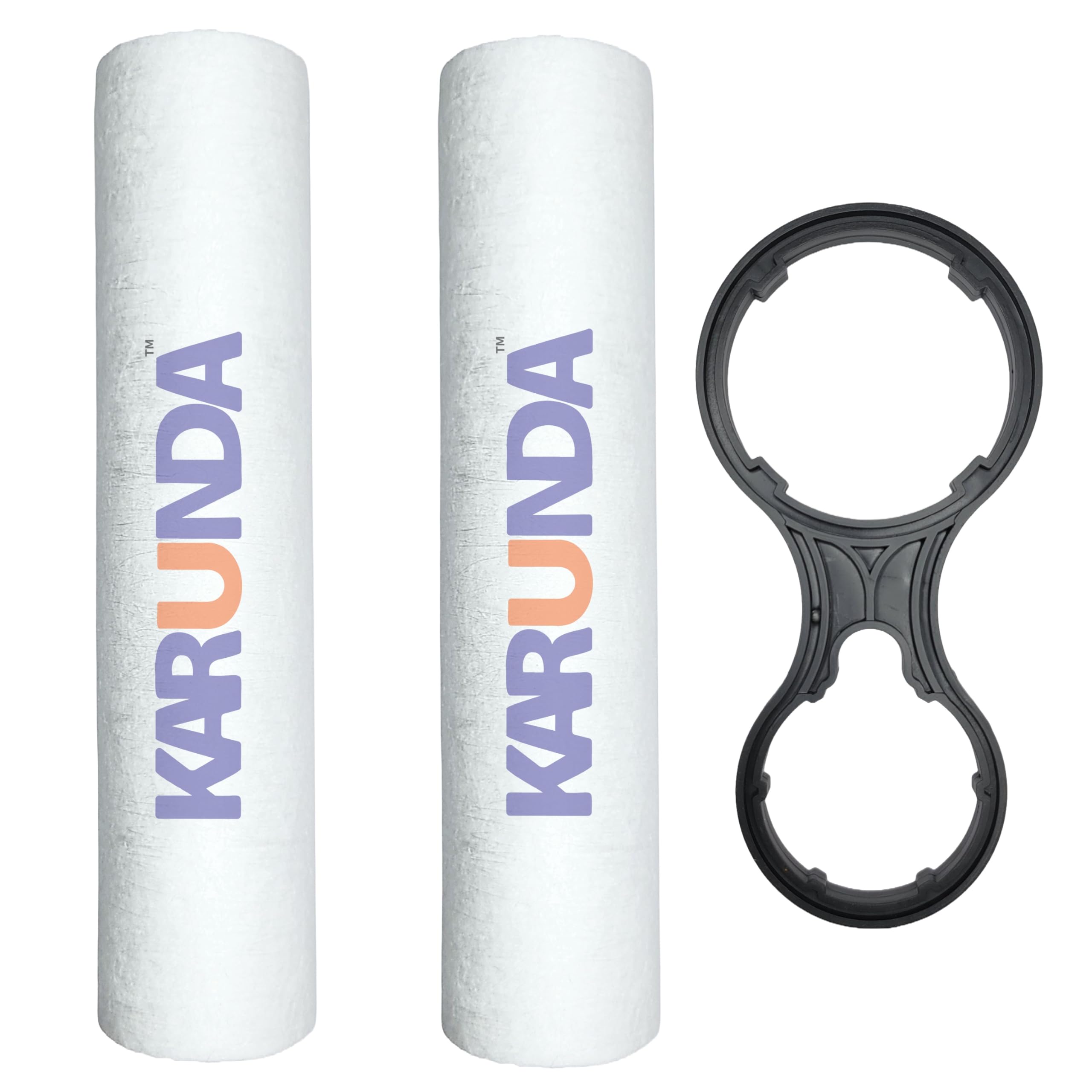 PP Set of Two High Density 10-Inch 5 Micron PP Spun Filter for pre Filter of All Type RO Water Purifiers(2, Spun)-image-33