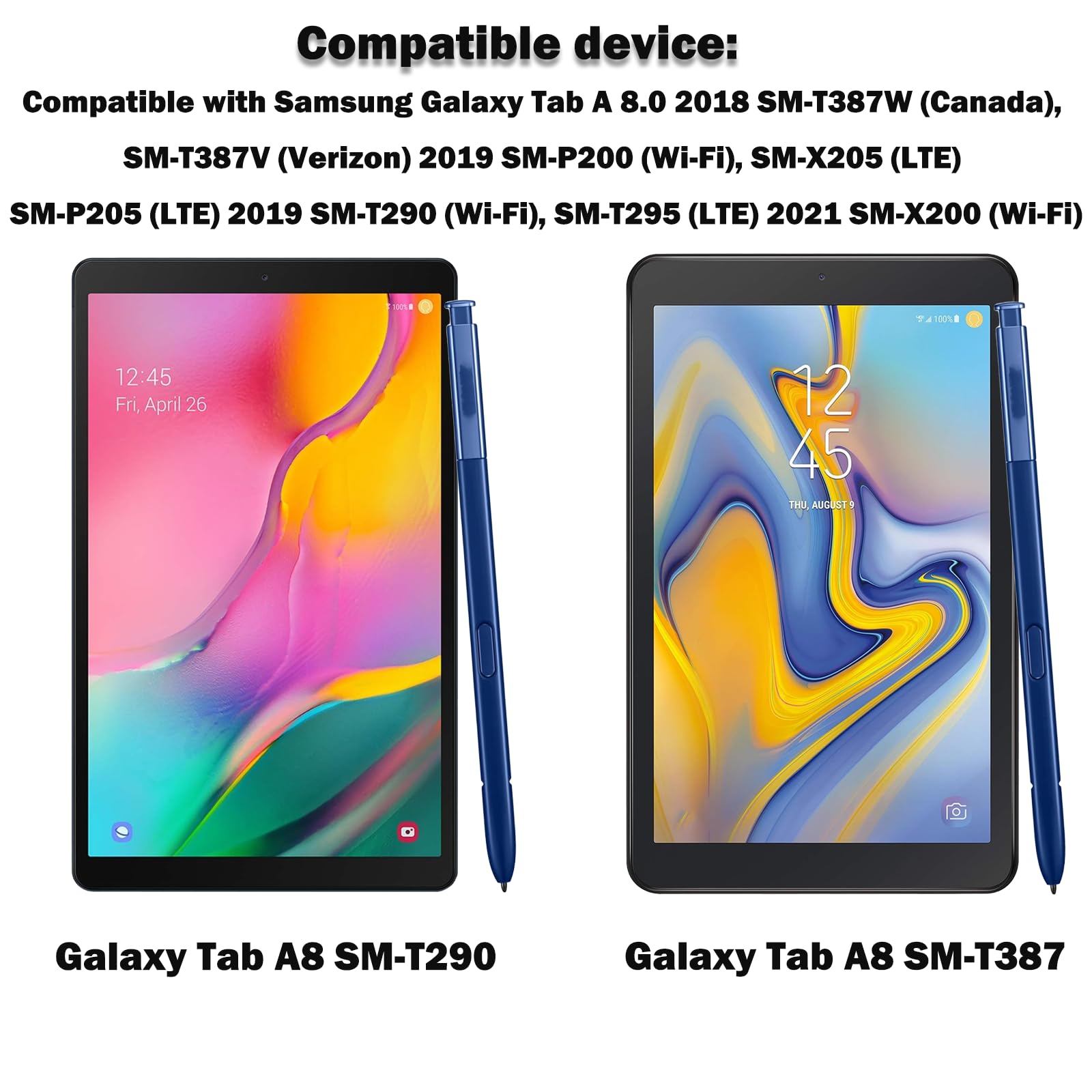 Amazon.com: Galaxy Tab A8 Stylus Pen for Samsung Galaxy Tab A8 S
