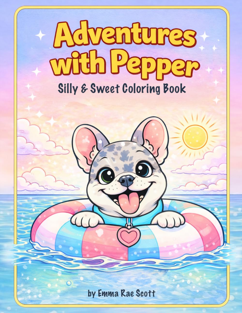 Adventures with Pepper: Silly & Sweet Coloring Book
