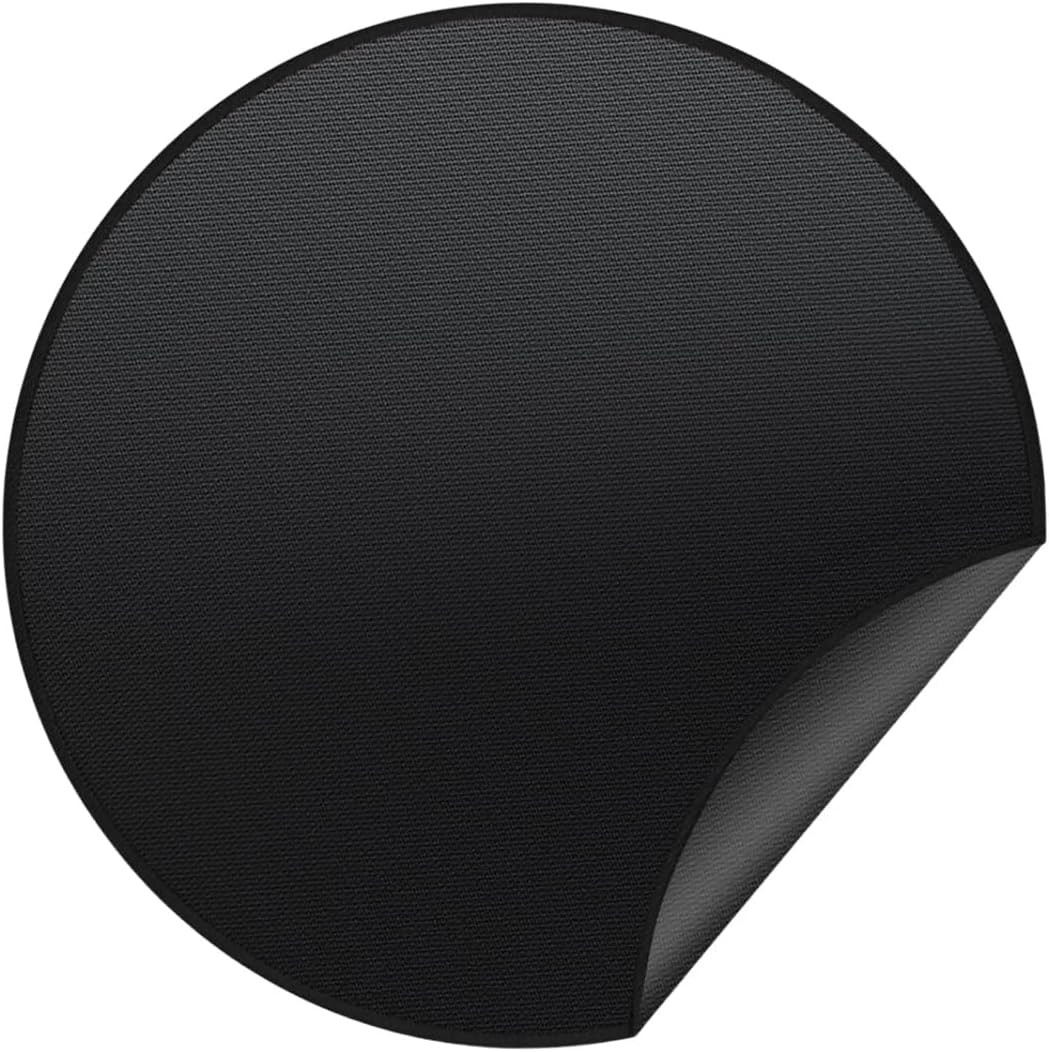 24" Fire Pit Mat for Solo Stove Bonfire Round Fireproof Under Grill Mat Oil Proof Waterproof BBQ Pad for Deck Patio Grass Outdoor Grill Accessories Portable and Reusable thumbnail