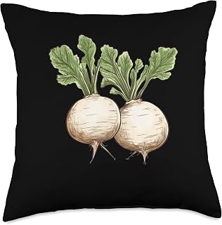 Rutabaga Retro Vintage Throw Pillow