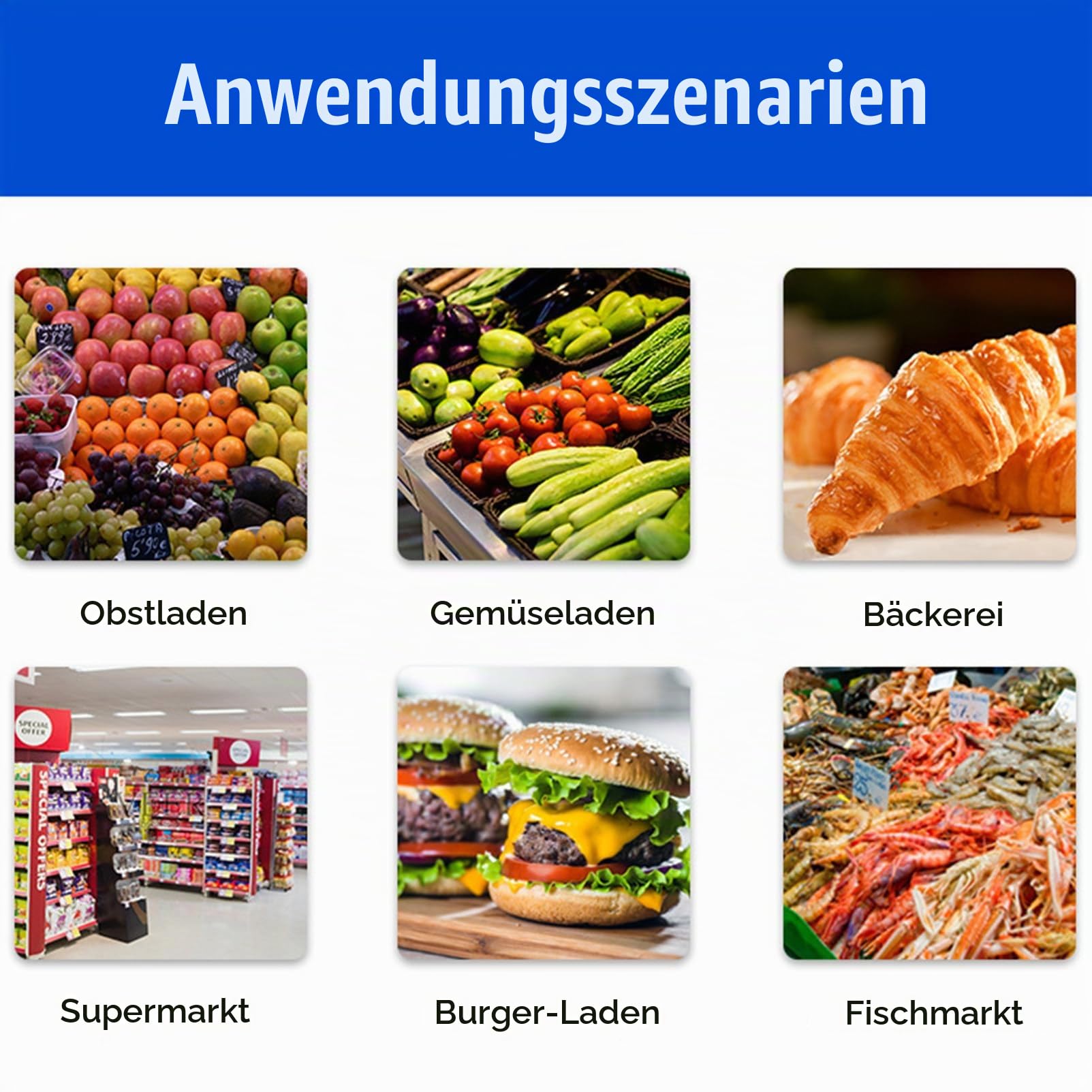 Digitale Kommerzielle Preiswaage, Elektronische Registrierkassenwaage für Obst im Supermarkt mit Etikettendrucker, 66 LB, Digitale Waage, Preisberechnung, Feinkost,Machine