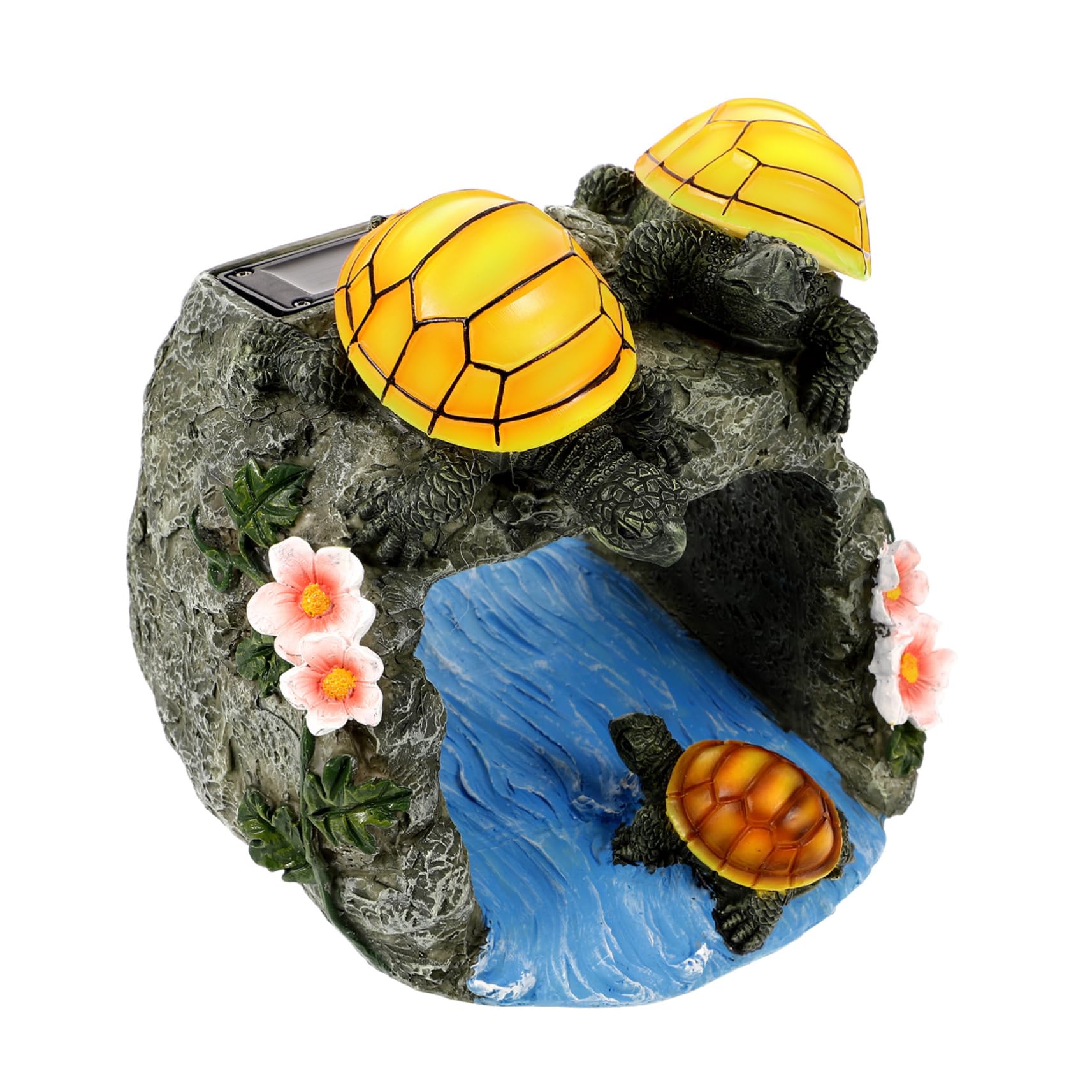 TOYANDONA Schildkröten Statue für Fallrohrverlängerung Kreative Garten Dekoration Installieren Leitet Ab und Sorgt für Fröhliche im Freien für Gartenliebhaber