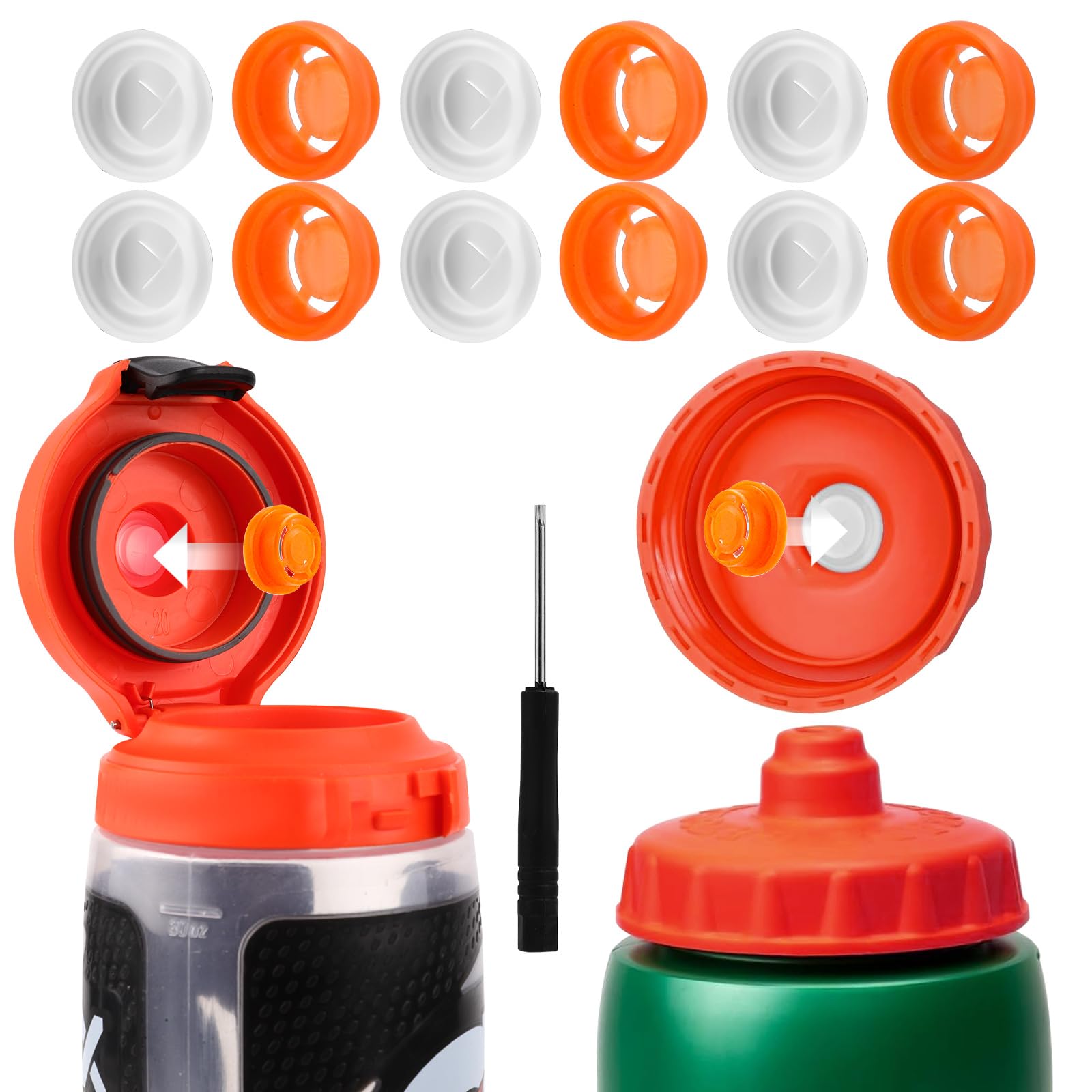 Amazon.com : 6pcs Dispensing Rubber Valves Compatible with Gatorade ...
