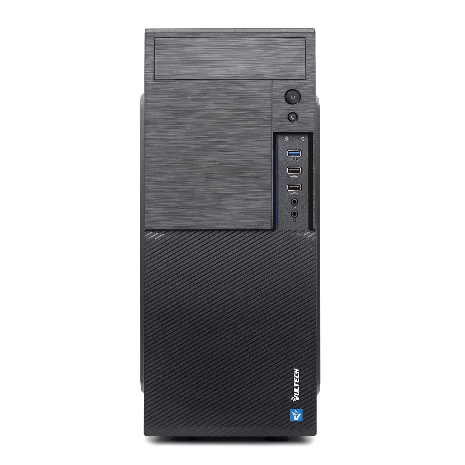 Case Vultech VCO-A1699 Rev 2.1 ATX 1x USB 2.0,2X USB 3.0, bez zasilacza, czarne