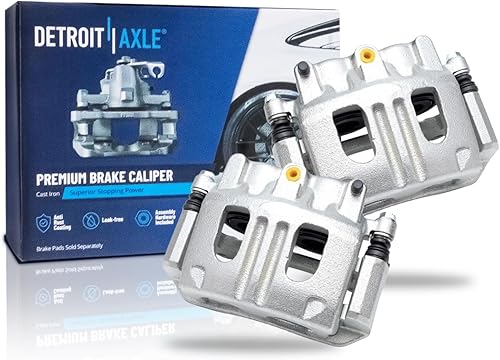 Miniatura 146 de Detroit Axle - Pinza de freno delantera derecha con soporte de repuesto para Chevrolet Equinox Captiva Sport Pontiac Torrent Saturn Vue Suzuki XL-7