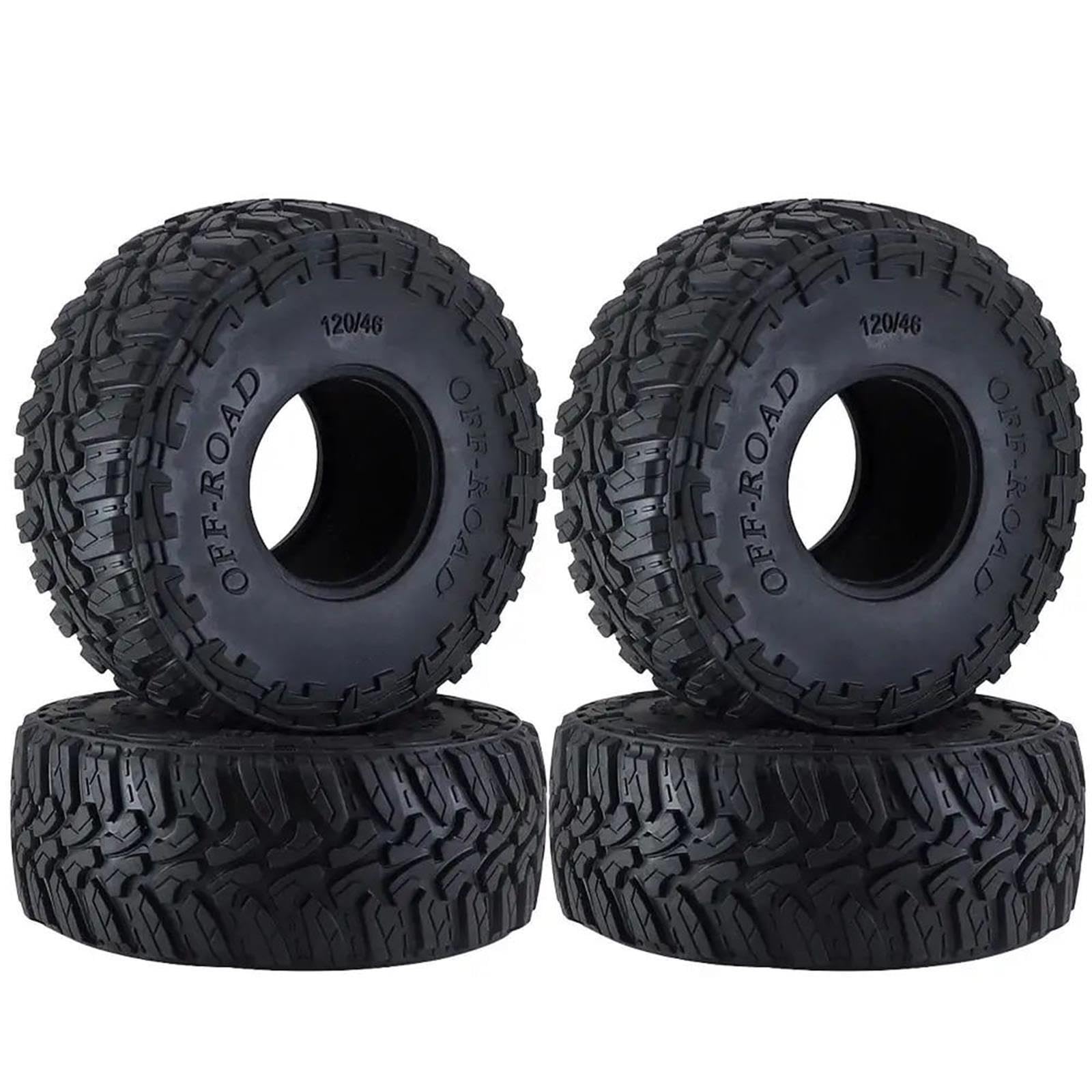 120x46mm Reifensatz Für Axial Für SCX10 Für Wraith Für Rgt 1/10Rc