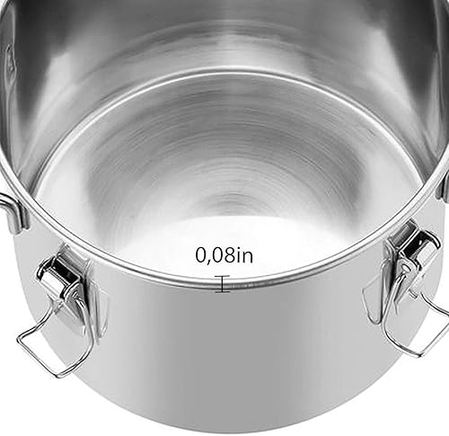 Miniatura 3 de Moonshine Still  Destilador de vino con alcohol  Kit de destilación  Acero inoxidable (1.6 galones (6 L))