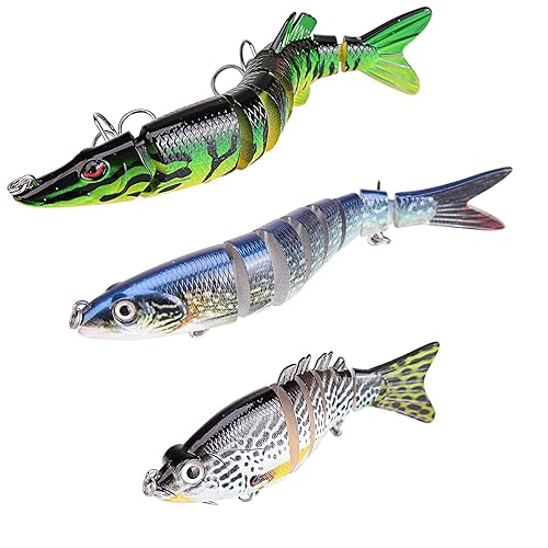 Fishing Lures Set - Multi-Stage Bait, Slow Sinking Bionic Bait