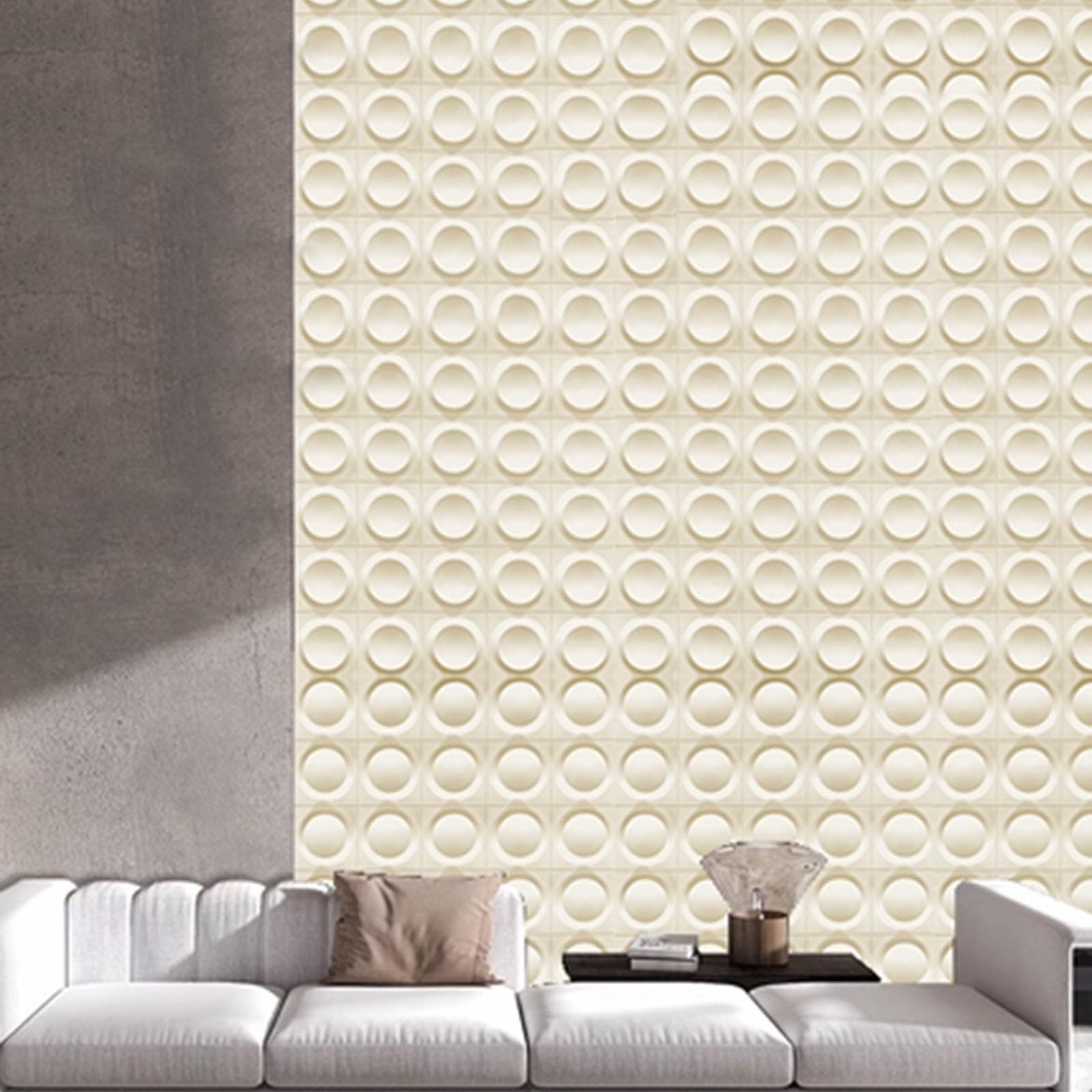 Paneles Paneles De Pared 3D Imitación Piedra, Revestimiento De Piedra Artificial De PU, Impermeables Y Ligeros, Bricolaje Fácil Para Pared De Acento, Decoración De Oficina(Style 9)