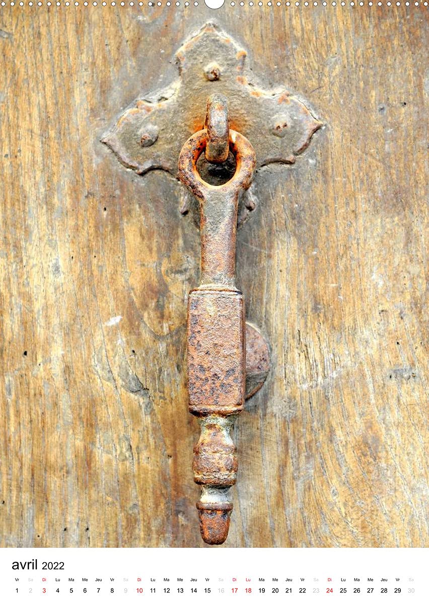 Portes de l'Aveyron (Premium, hochwertiger DIN A2 Wandkalender 2022, Kunstdruck in Hochglanz): Les portes des maisons aveyronnaises (Calendrier mensuel, 14 Pages )