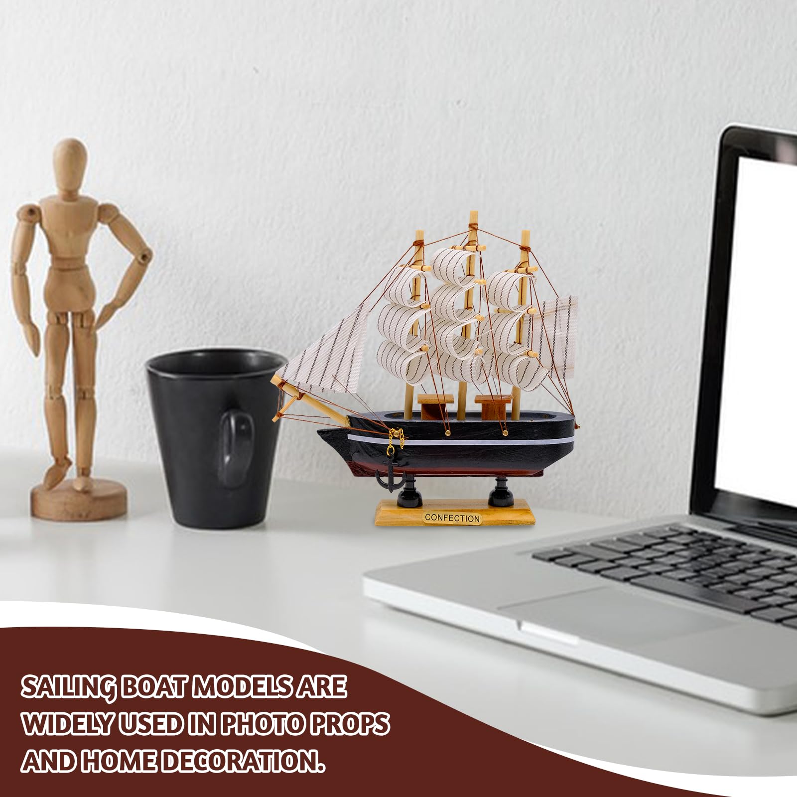 Fahibin Sailboat model decoration - Image 4
