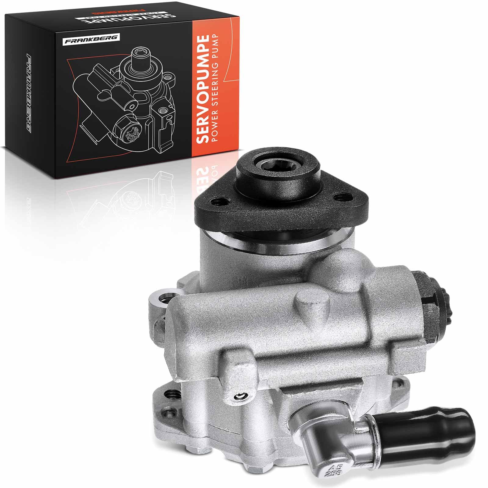 Frankberg Bomba de la dirección asistida Compatible con A6 4F2 A6 Allroad 4FH A6 Avant 4F5 A4 Avant 8ED A4 8EC Replace# 8E0145153H,21-4060