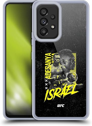 Head Case Designs Officially Licensed UFC The Last Stylebender Israel Adesanya Soft Gel Case Compatible with Samsung Galaxy A53 5G (2022)