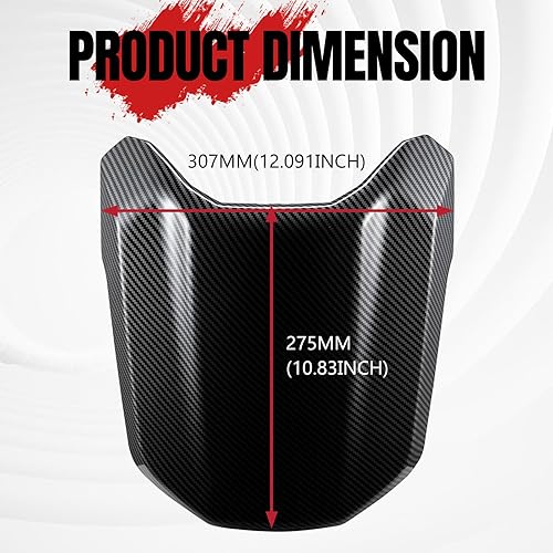 Miniatura 11 de A & UTV PRO Ryker - Paneles de carenado y funda de asiento mono para todos los modelos de Can Am Ryker, accesorios de panel lateral con patrón de