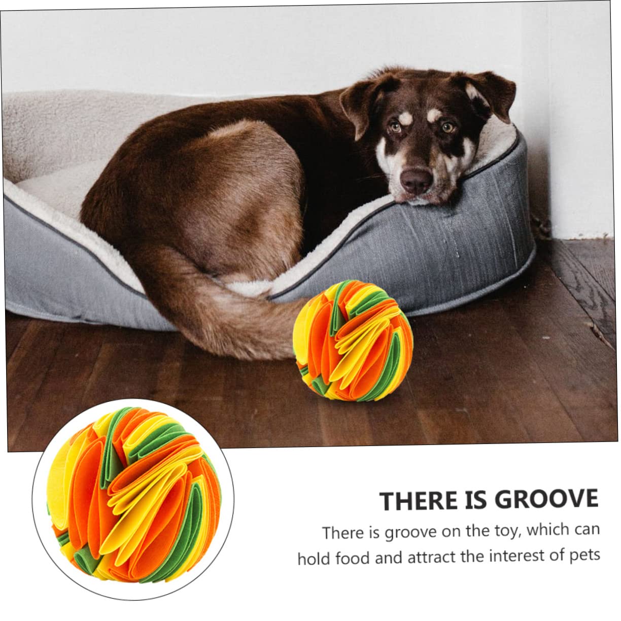 Toddmomy 3piezas Juguete De Olfato para Perros Masticable Colorido para Mascotas Juguete De Alimentación Lenta y Limpieza para Perros Pequeños y Medianos