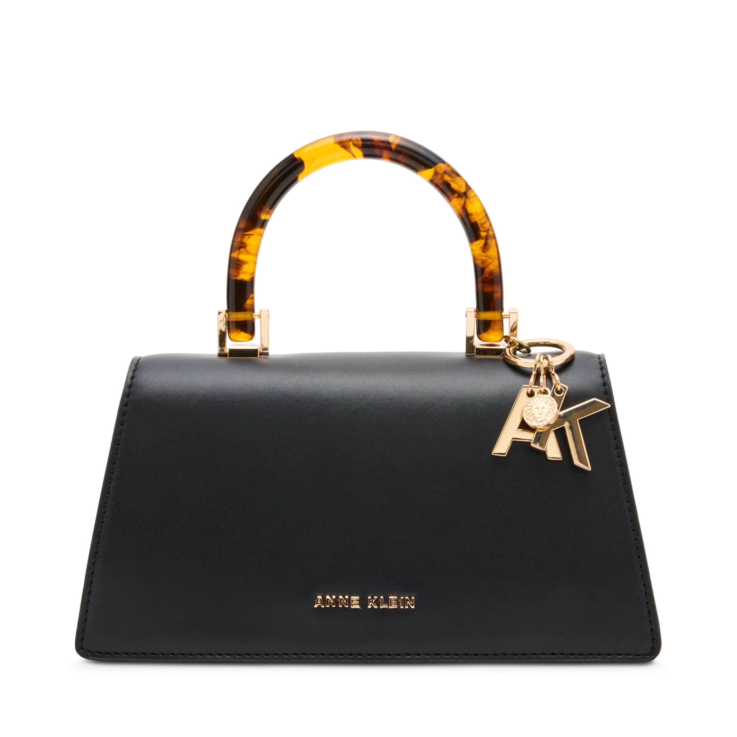 Anne Klein Womens Top Handle with Convertible Strap, Black