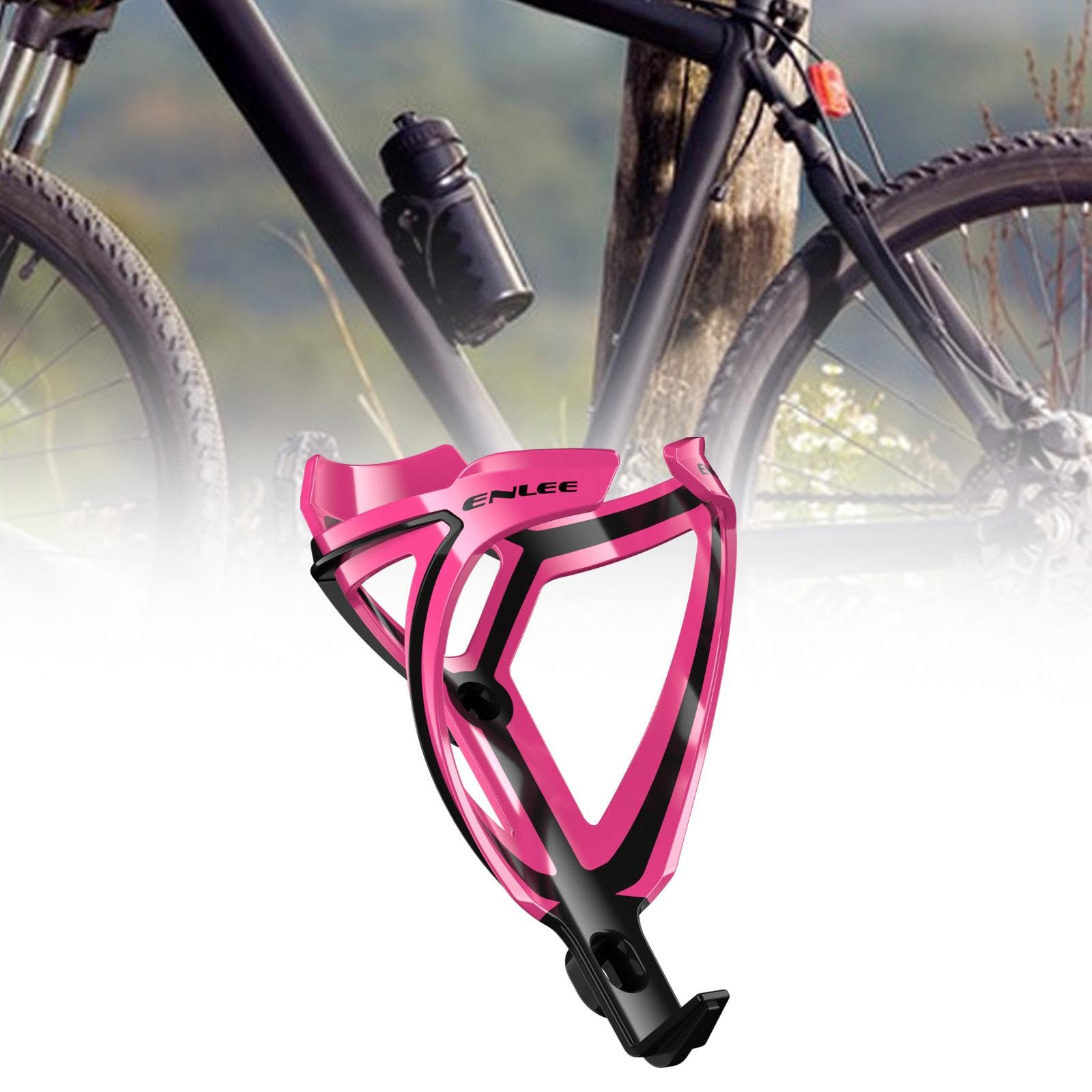 Amazon.co.jp: Aymzbd 外出先でも使える 自転車ボトルケージ, ピンク