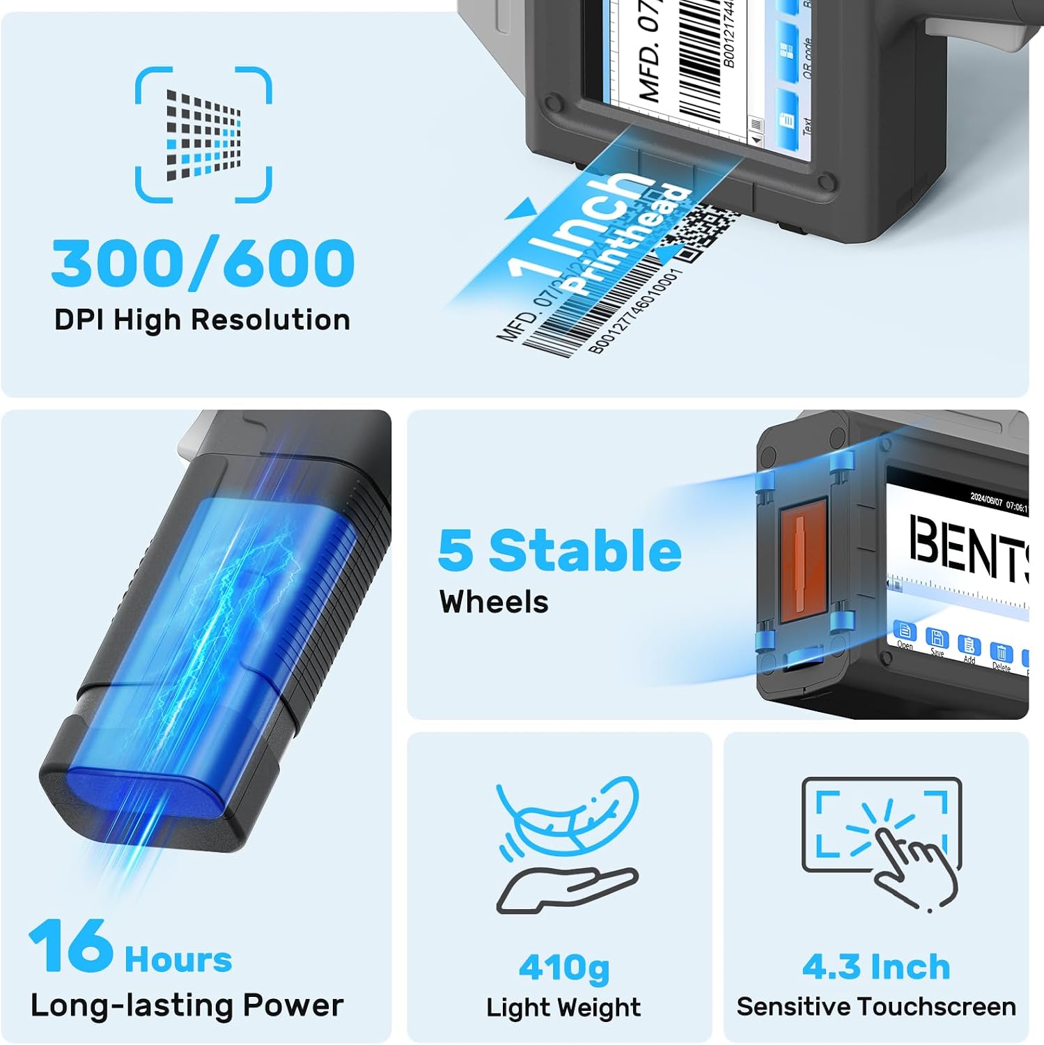 BENTSAI BT-HH6210BL Photoelectric Sensor Printing
