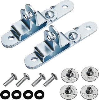 Hoypeyfiy 2PcsTrailer Door Hasp Kit,Cargo Trailer Door Latch Catch for Enclosed Car Hauler,Truck,Trailer,Flatbed Trailer,Container