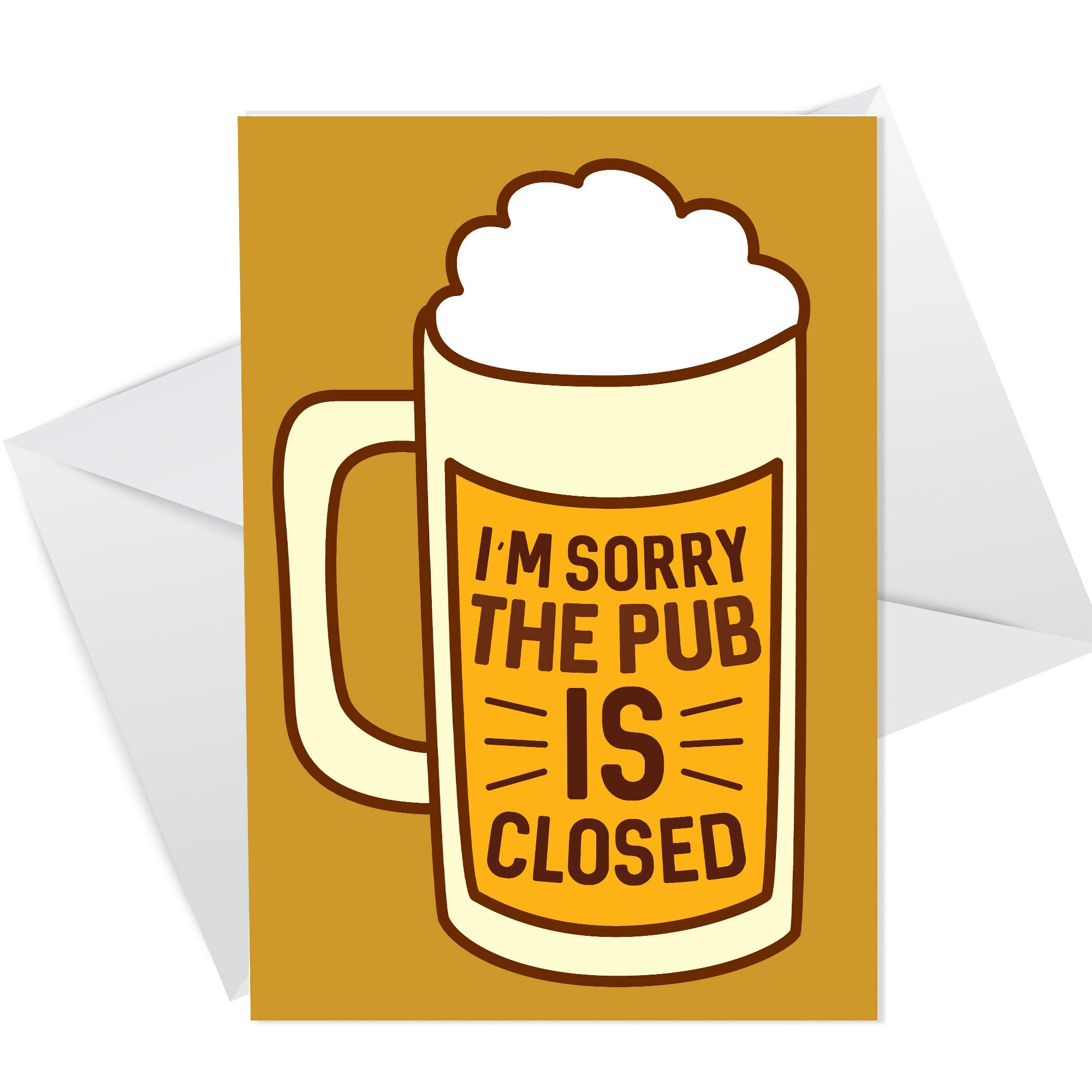Funny Lockdown Design Birthday Card For Men Women Quarantine Card Alcohol