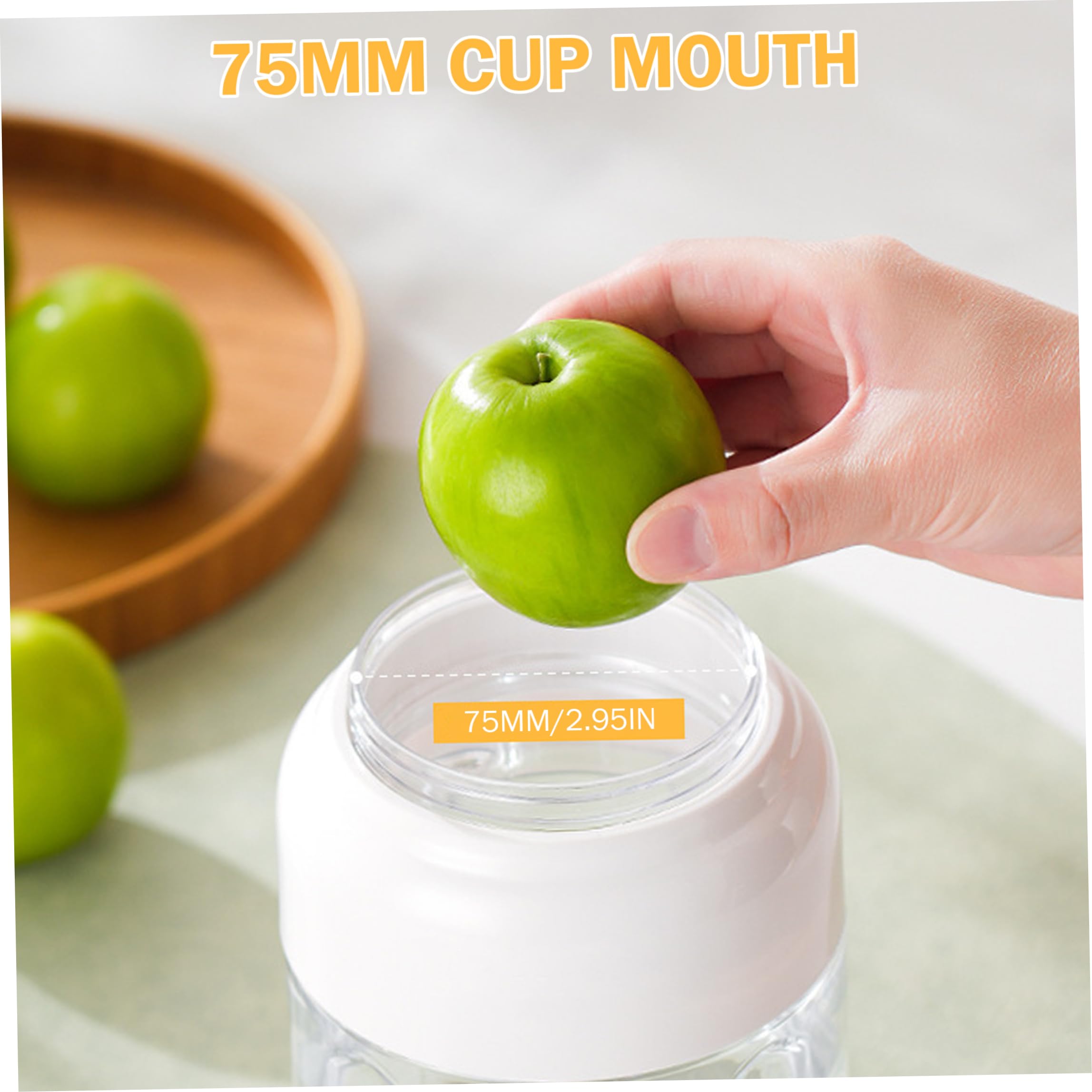 Exprimidor portátil, licuadora Personal de 800ml con 38 cuchillas de acero inoxidable, licuadora exprimidora portátil con pantalla Digital y tapas dobles