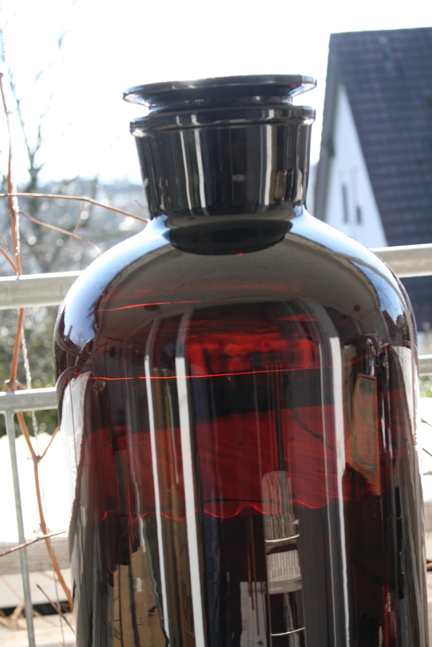 Generisch Apothekerflasche 20 L, Weithals, Braunglas