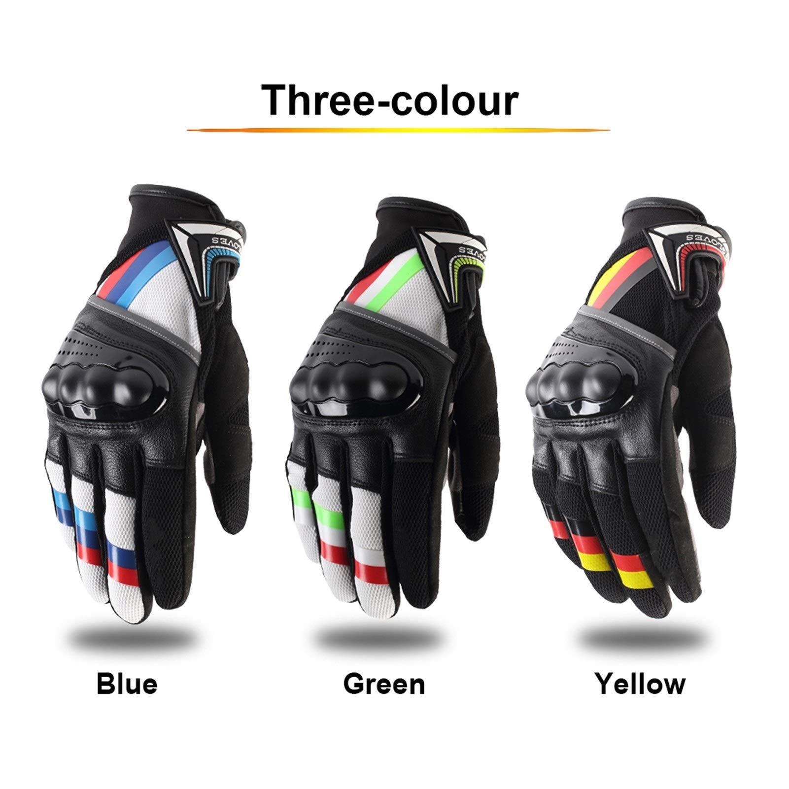 Guanti da ciclismo Guanti da moto Guanti di sicurezza comodi per sport estremi Guanti da guida da corsa all'aperto Guanti da bici