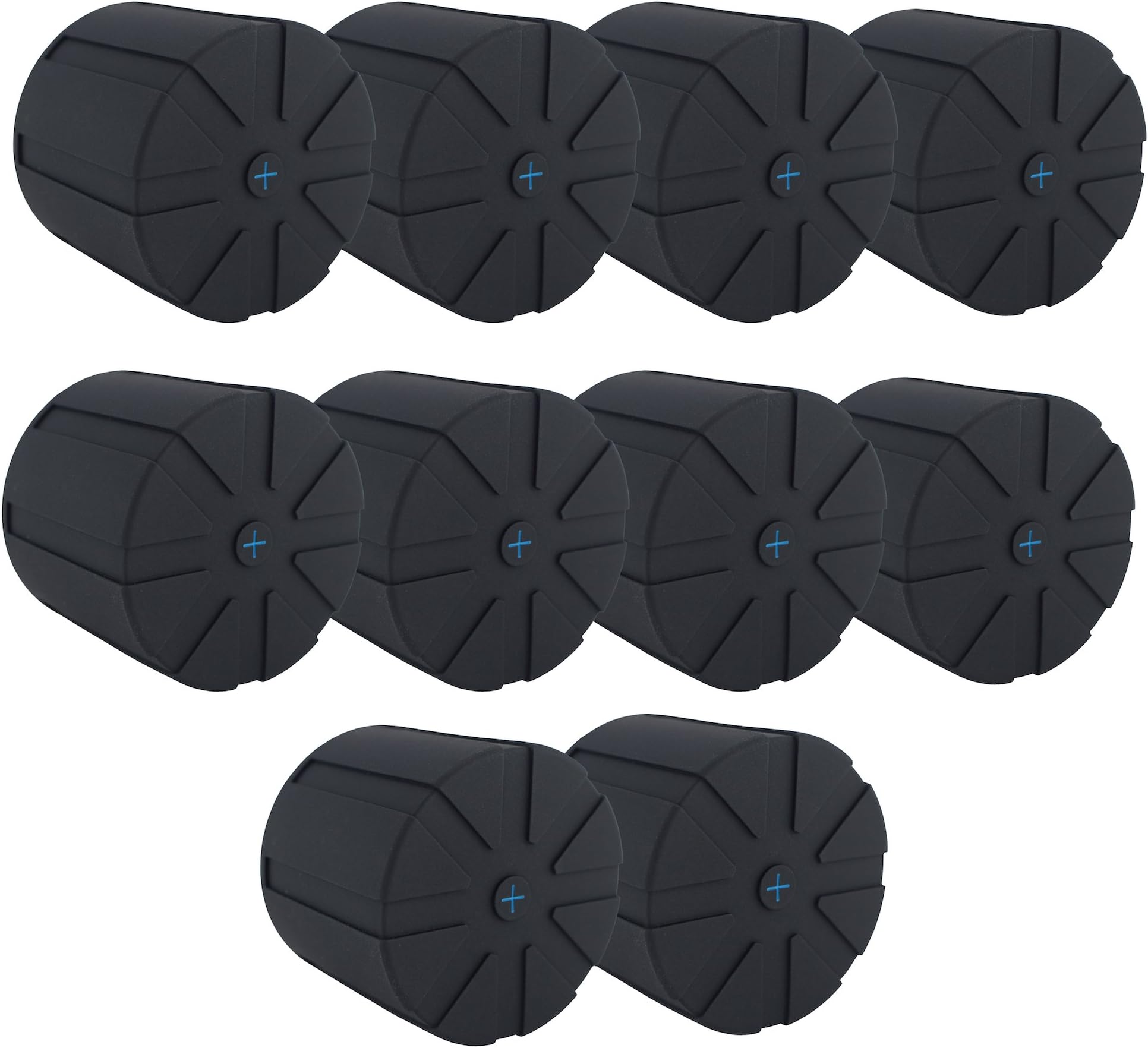 KUVRD - Universal Lens Cap, Version 1 - Fits 99% DSLR Lenses, Element Proof, Lifetime Coverage, 10-Pack