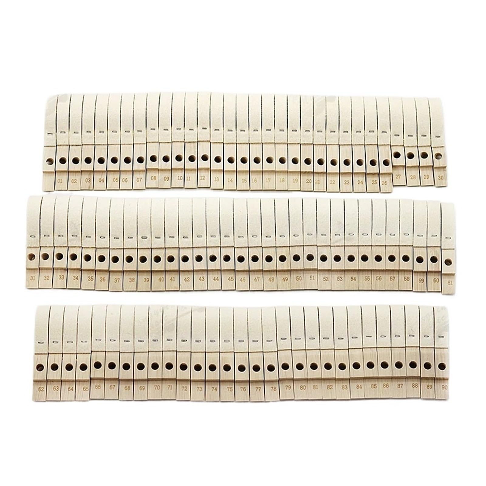 Martello for corde for pianoforte a coda GQ8000 Martello for corde in feltro giapponese Martello for corde domestico in legno bianco Accessori for pianoforte(German felt)