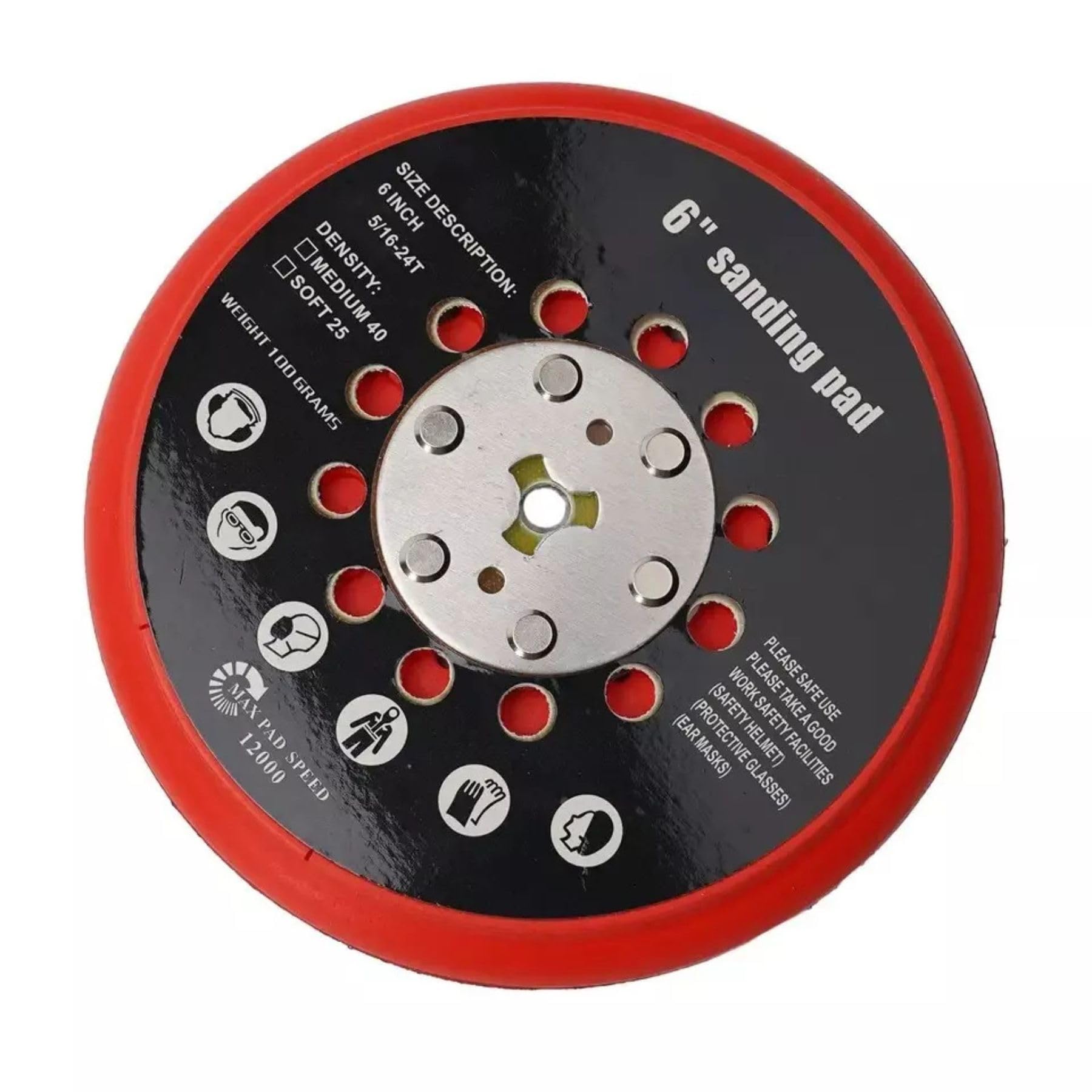 Medium Multihole Backing Pad for Bosch 2608900007 // GET 75-150 GEX 34-150