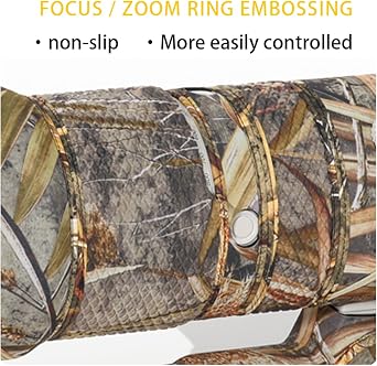 CHASING BIRDS Lens Camouflage Waterproof Coat for Nikon Z 600mm f/6.3 VR S Rainproof Lens Protective Cover Version IV (Shadow Black)