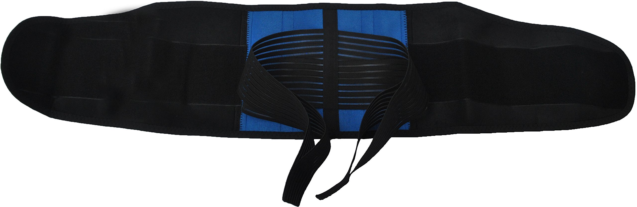 Waist Trimmer Weight Loss Ab Belt - Premium Stomach Wrap and Waist Trainer, Back Lumbar Support - Trim Curves, Strengthen Tummy Abs, Improve Posture