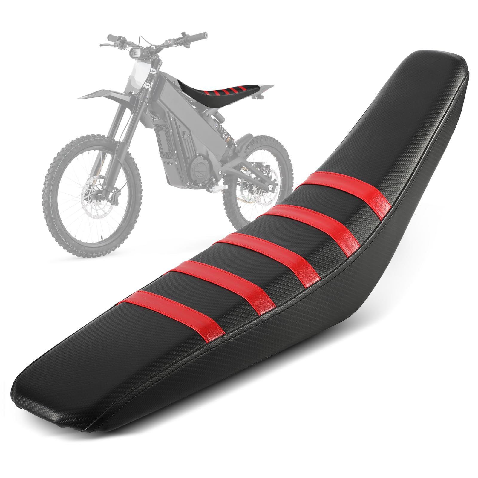 Amazon.com: Electric Dirt Bike Seat Cover Stylish Striped Soft for