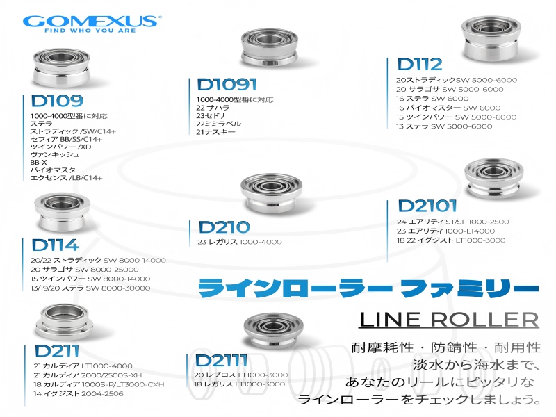 Amazon | ゴメクサス ラインローラー23 レガリス 「1000-4000」専用