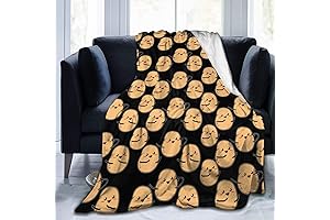 Comfy Soft I'm A Potato Throw Blanket: The Perfect Gift for Potato Lovers