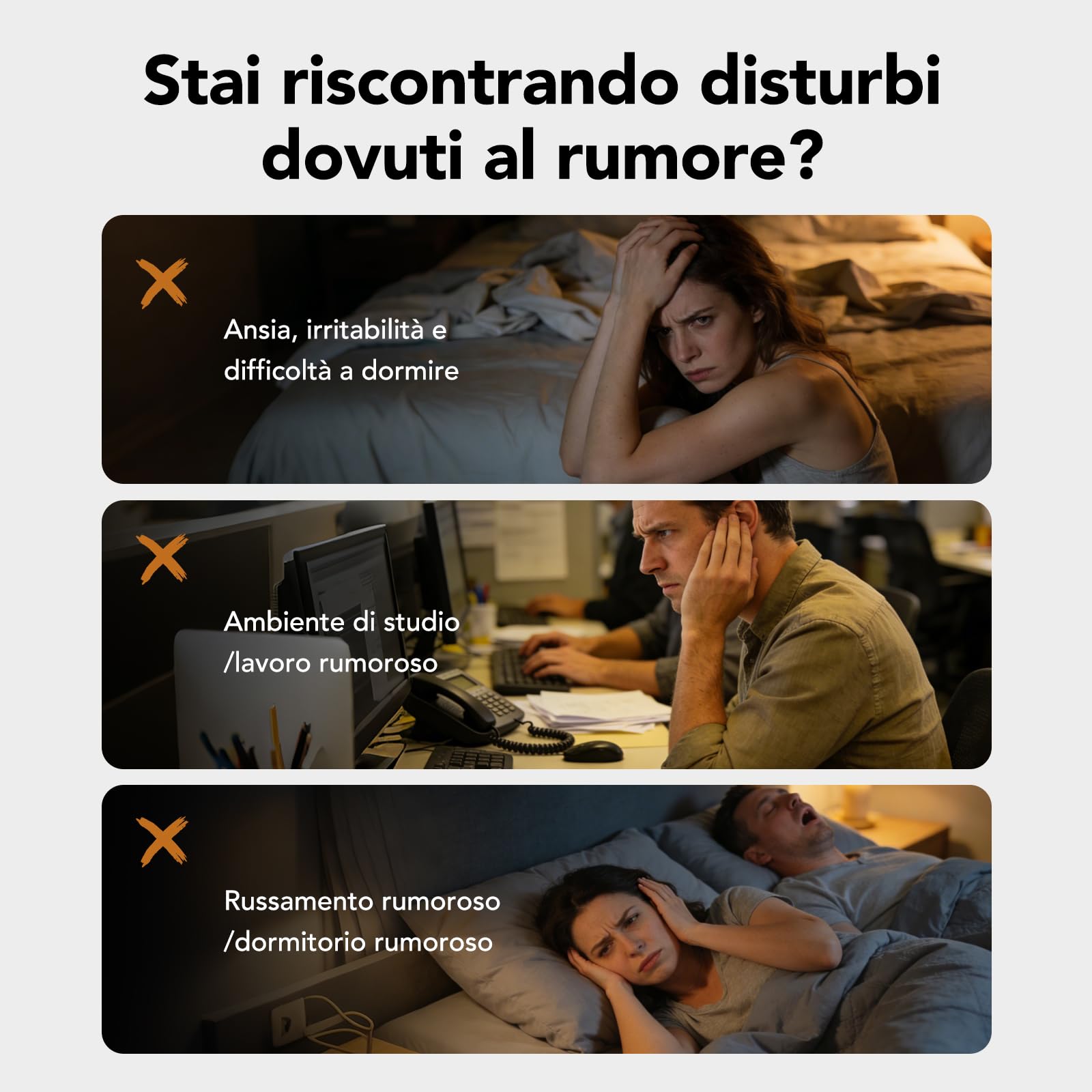 MINISO MS217 Cuffie Traduzione Simultanea 2 in 1 Cuffie per Dormire, Auricolari Traduttore Simultaneo con App, Portatili e Compatti, Autonomia 48h, Cuscinetti Morbidi per Pendolarismo, Lavoro e Sonno