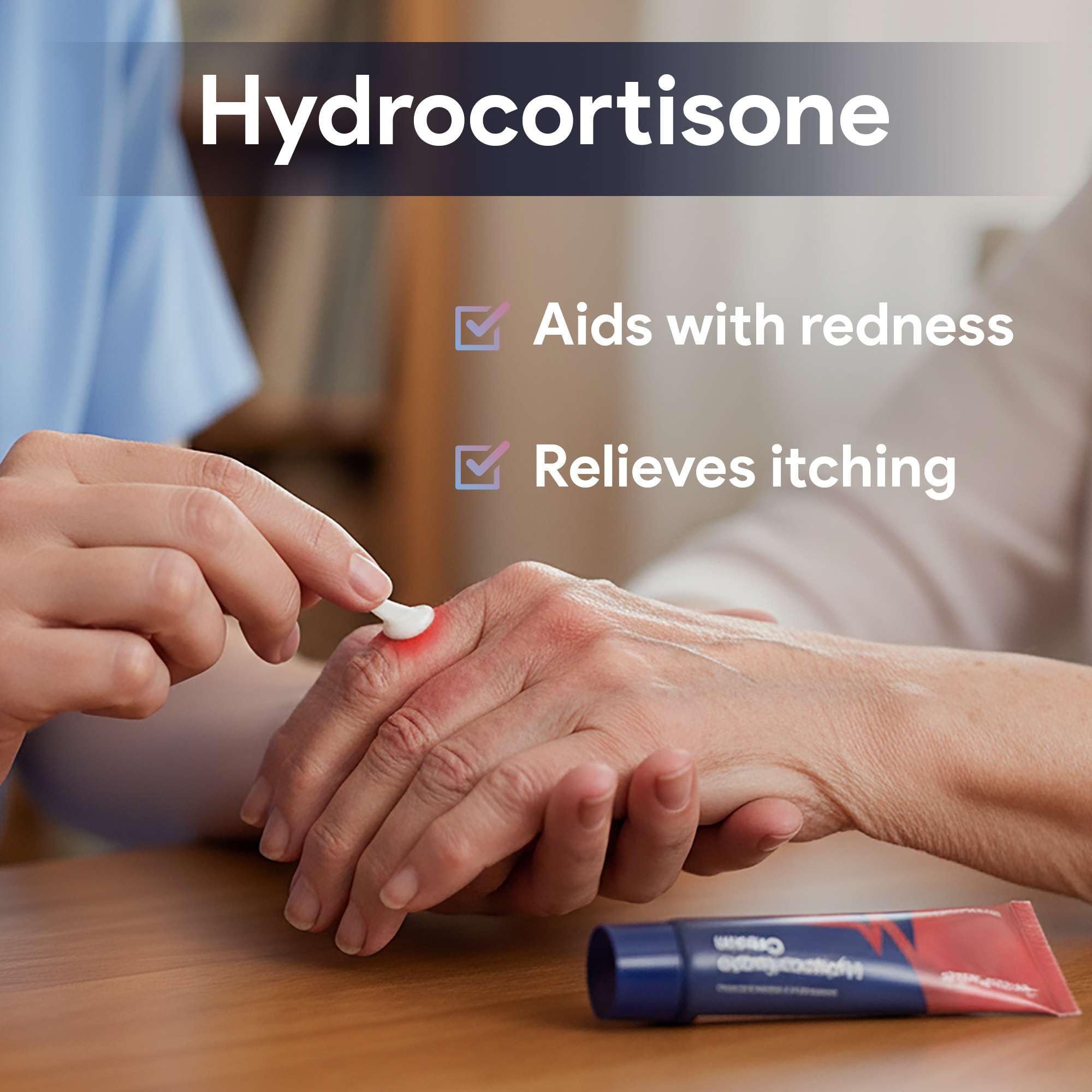 FifthPulse Hydrocortisone Cream 1% - 1 oz of Anti Itch Cream Extra Strength - Good for Allergies, Rashes, Insect Bites, Poison Ivy, Oak & Sumac, and More — Amazon image 2