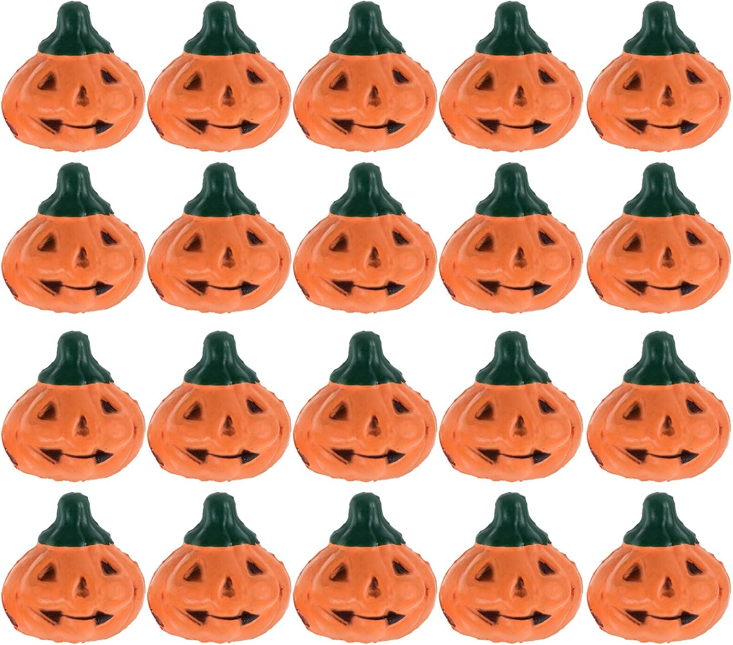 OSALADI 30pcs Pumpkin Figurines for Miniature Garden Micro Landscaping Moss Pumpkin Decor Cute Halloween Decorations for Indoor Outdoor Seasonal Display