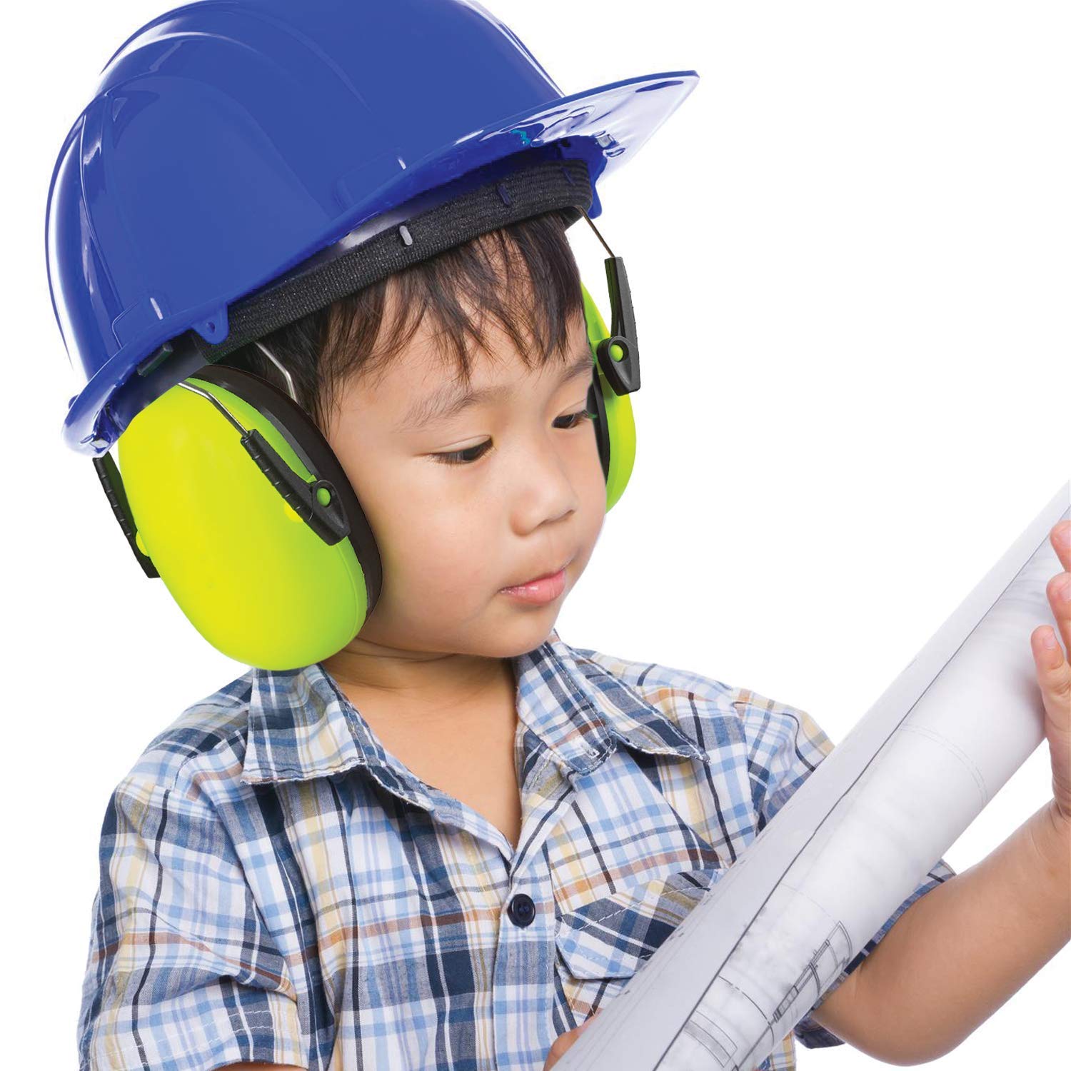 Buy MEDca Hearing Protection Ear Muffs Lime Green Hearing Protection