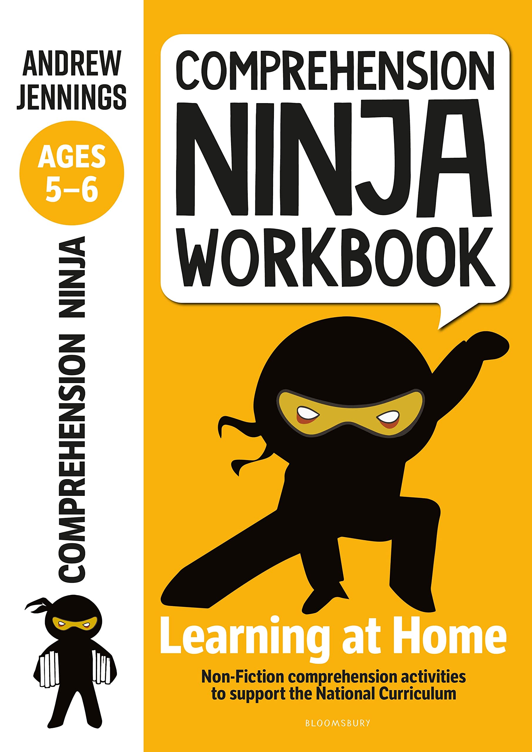 Comprehension Ninja Workbook for Ages 5-6 by Andrew Jennings (Paperback Book)