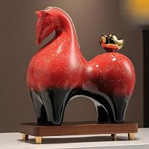 Horse Feng Shui Goods, Bear, Zodiac Noon, Money Luck Prayer, Lucky Goods, Amulet, Resin Sculpture, Luck, Feng Shui Figurine, Zodiac, Object, Interior, Financial Goods, Good Luck, Business, New Year
