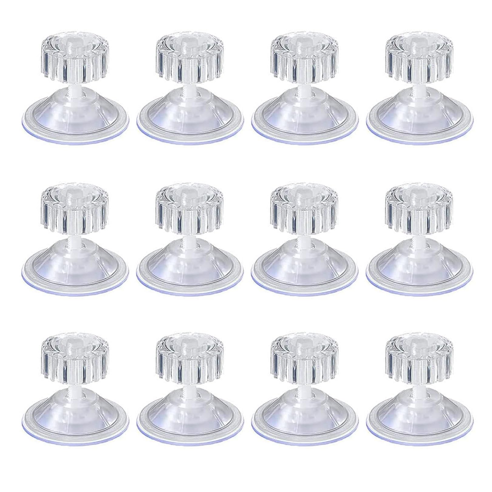 BNXF 12 Pcs Caravan Awning Limpets High Grip,Limpets for Awning Suction Cup,Caravan Suction Cups High-Grip Van Side Fix Pads Kit,High-Grip Suction Cups for Multi-purpose Hanging Organiser (4.5cm)