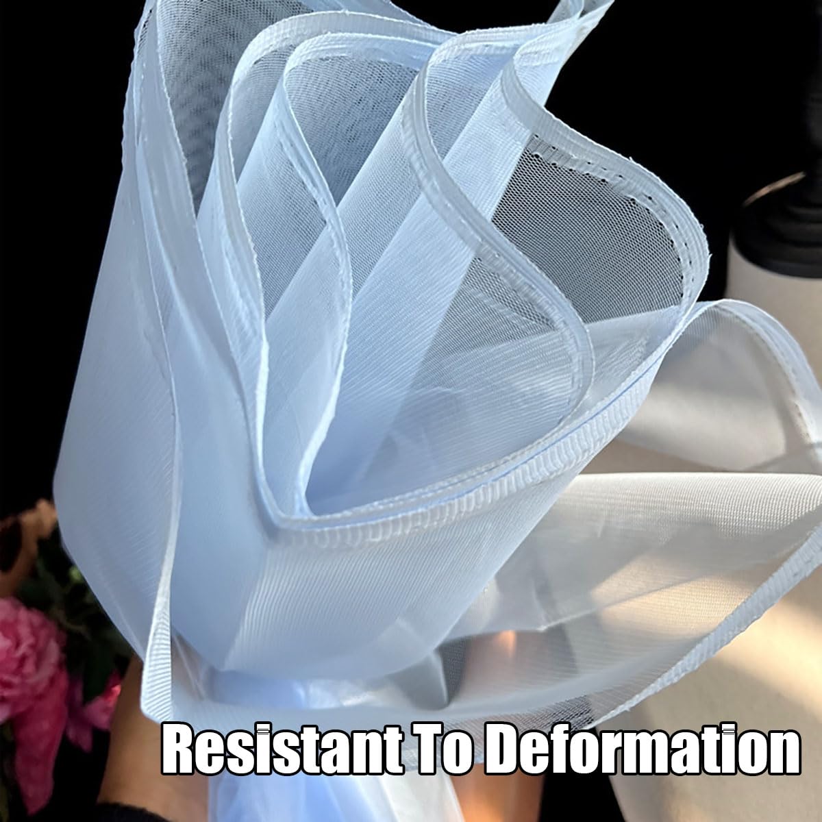 500 x 160cm Tüll Stoff Meterware, Tüllstoff Standfest, Transparent Mesh Stoff zum Nähen, Feiner Netzstoff Polyester Tüll Dekostoff für DIY Kleidung Tutu Rock Hochzeit, Dunkelgrün